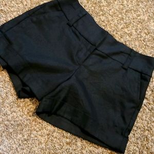 Black Low Rise Express Shorts